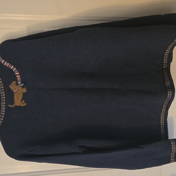 Bechamel Dark Blue Cardigan with Animal Designs - Picture 9 of 10